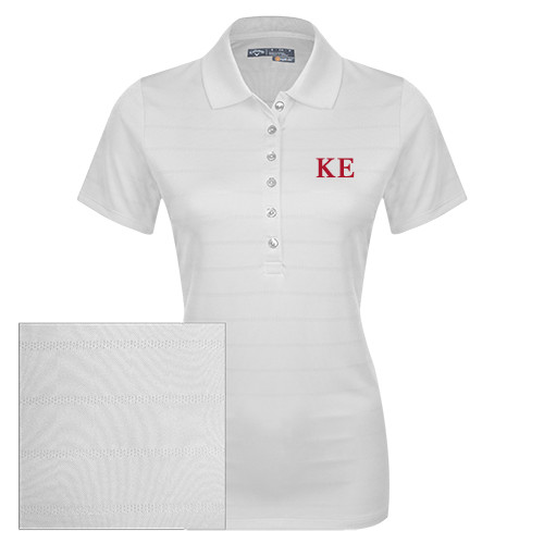 Callaway Womens White Opti Vent Polo-One Color Greek Letters