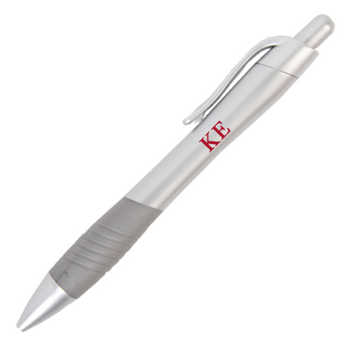  Metallic Mykonos Silver Pen - One Color Greek Letters