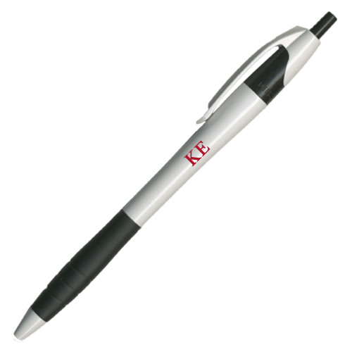  Cougar Black Pen - One Color Greek Letters