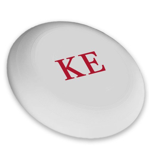  Ultimate White Sport Disc - One Color Greek Letters