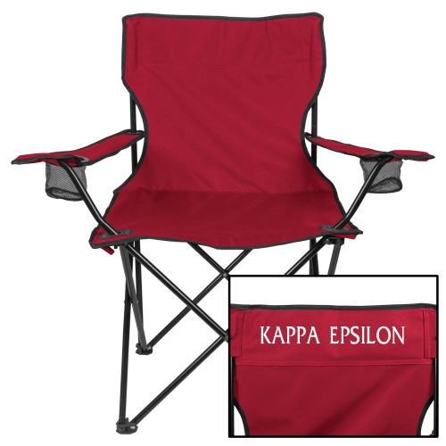  Deluxe Cardinal Captains Chair - Kappa Epsilon Flat