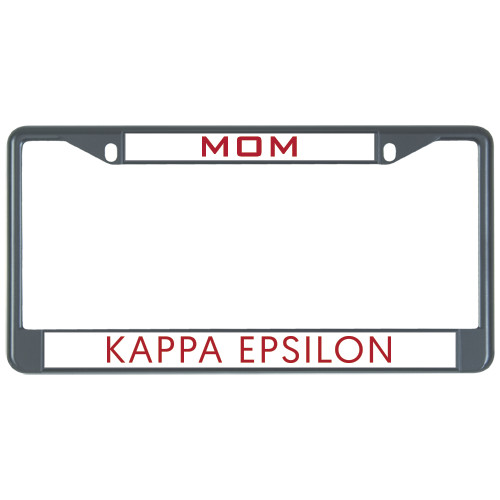  Mom Metal License Plate Frame in Black - Mom