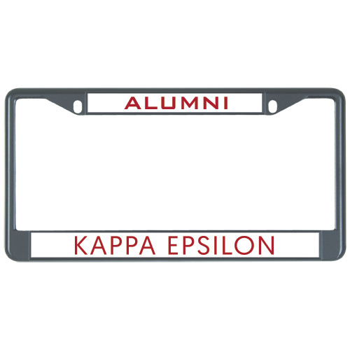  Alumni Metal License Plate Frame in Black - Alumni
