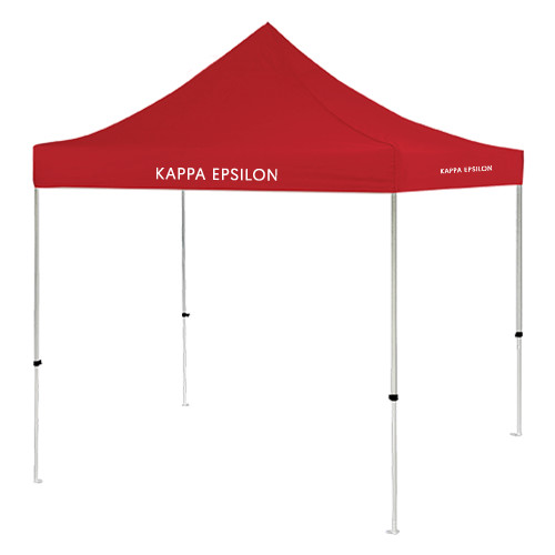  9 ft x 9 ft Cardinal Tent - Kappa Epsilon Word Mark