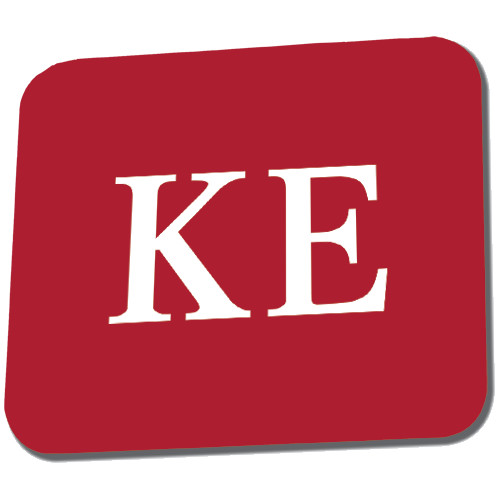  Full Color Mousepad - One Color Greek Letters