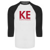 Thumbnail image for  White/Black Raglan Baseball T Shirt
