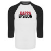 Thumbnail image for  White/Black Raglan Baseball T Shirt