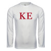 Thumbnail image for  White Performance Long Sleeve Shirt