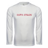 Thumbnail image for  White Performance Long Sleeve Shirt