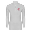 Thumbnail image for  Syntrel Womens White Interlock 1/4 Zip