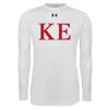 Thumbnail image for  Under Armour White Long Sleeve Tech Tee
