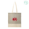 Thumbnail image for  Split Recycled Grey Cotton Twill Convention Tote
