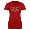 Thumbnail image for  Next Level Womens Cardinal Boyfriend Tee