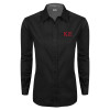 Thumbnail image for  Womens Black Twill Button Down Long Sleeve 