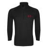 Thumbnail image for  Sport Tek Black Sport Wick Stretch 1/2 Zip Pullover