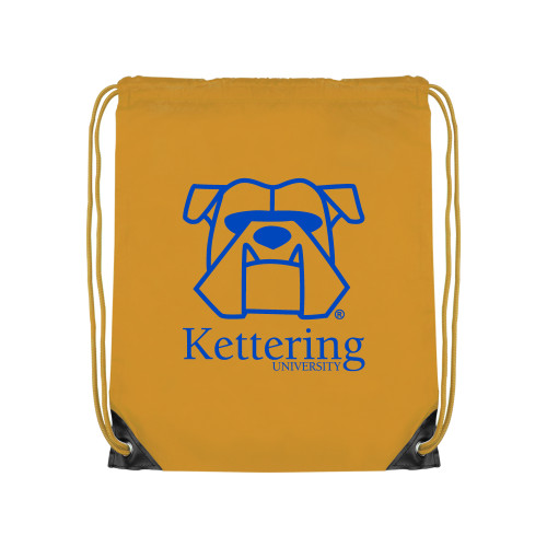  Gold Drawstring Backpack - Primary Mark