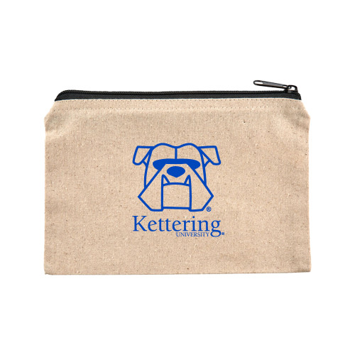  8oz. Natural Cotton Travel Pouch - Primary Mark