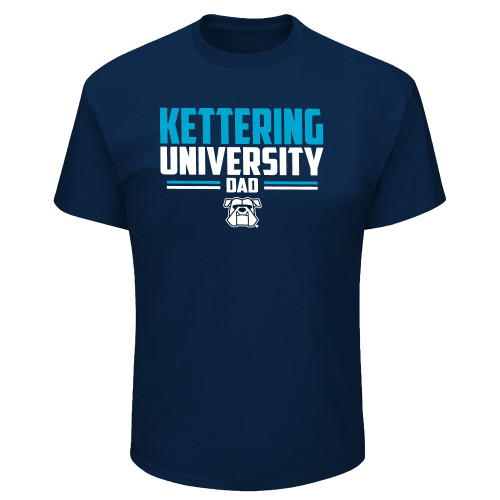  Tall Navy T Shirt - Kettering University Dad