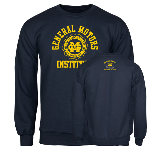 Navy Fleece Crew - General Motors Institute