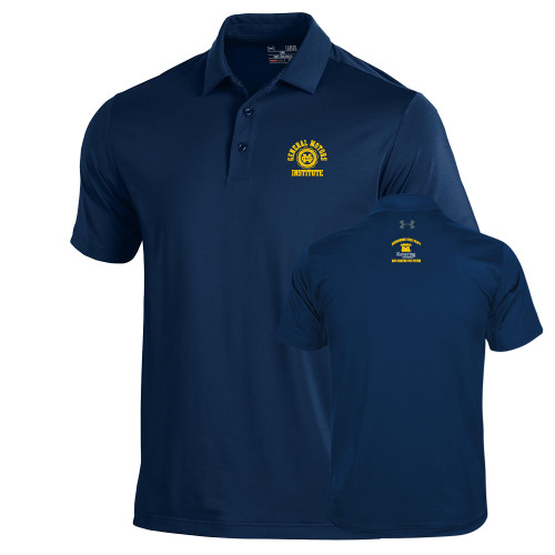  Under Armour Navy Performance Polo - General Motors Institute