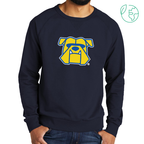  Allmade Navy Organic French Terry Crewneck Sweatshirt - Primary Mark
