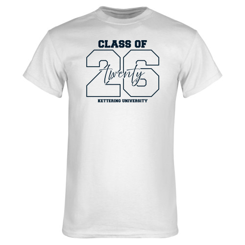  White T Shirt - Class of 2026