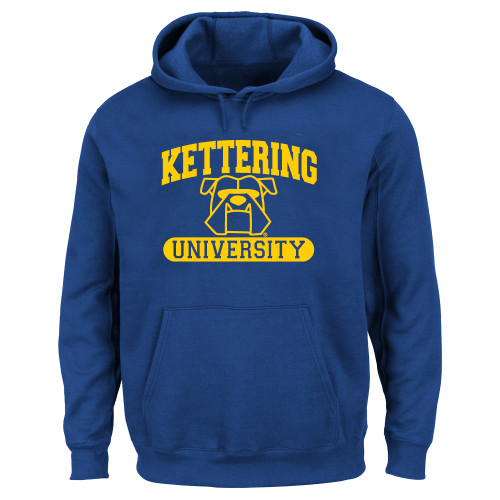  Extended Royal Hoodie - Arched Kettering University in Bar