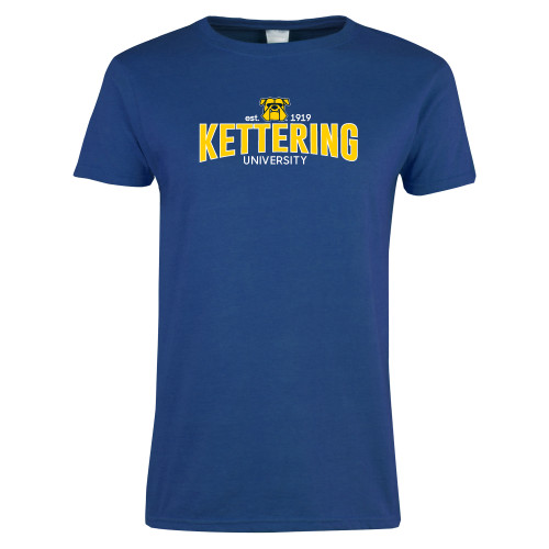  Womens Royal Short Sleeve Tee - Arched Est Date