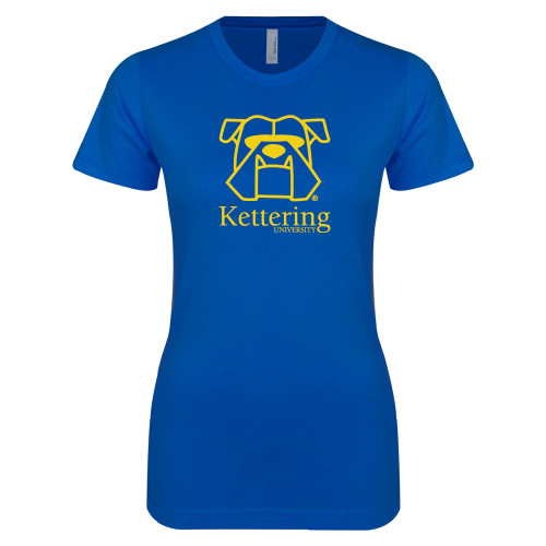 Next Level Womens Royal Boyfriend Tee - Primary Mark