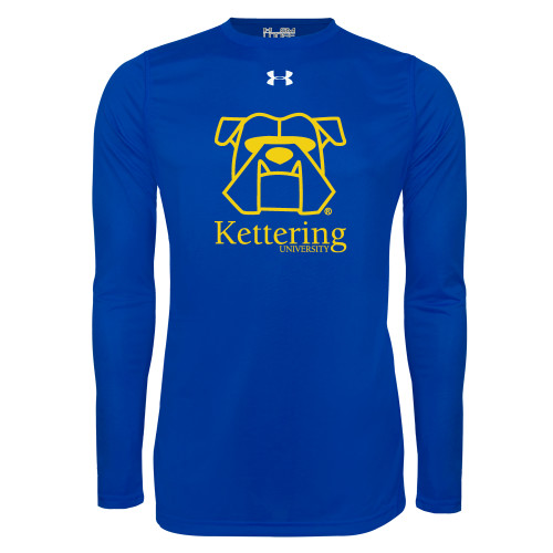  Under Armour Royal Long Sleeve Tech Tee - Primary Mark