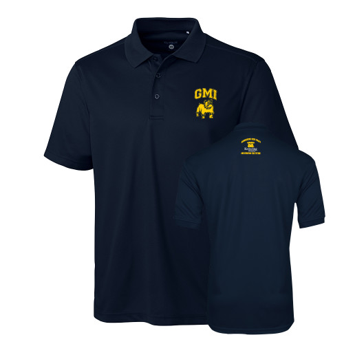  C&B Dark Navy Clique Ice Pique Polo - GMI
