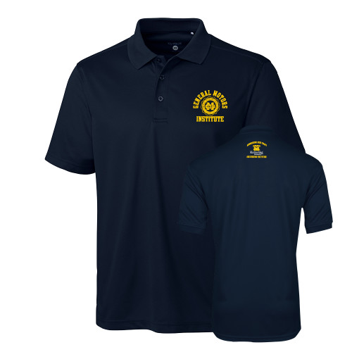  C&B Dark Navy Clique Ice Pique Polo - General Motors Institute