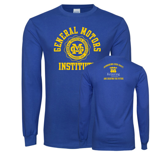  Royal Long Sleeve T Shirt - General Motors Institute