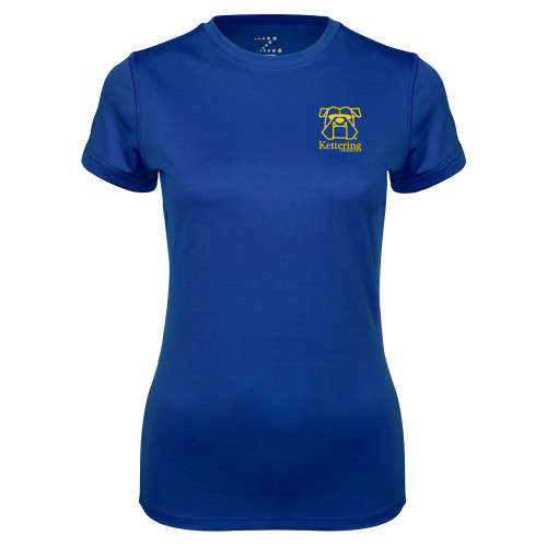  Womens Royal Performance Tee - Primary Mark