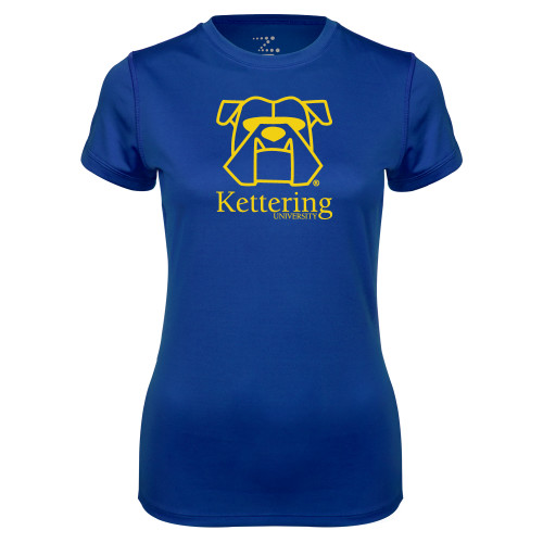  Womens Royal Performance Tee - Primary Mark