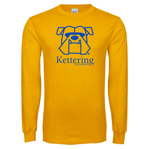  Gold Long Sleeve T Shirt - Primary Mark