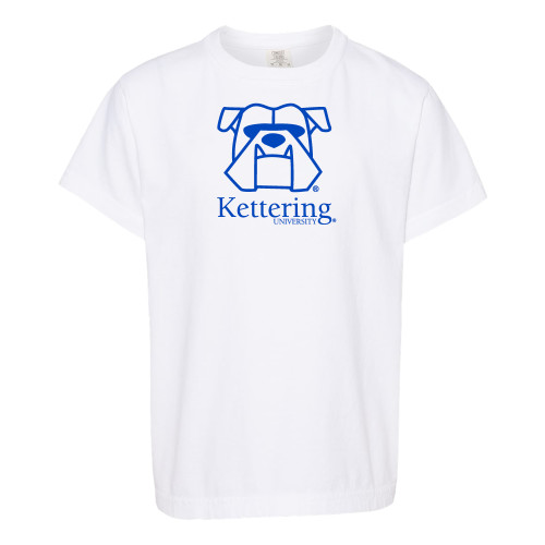  Comfort Colors Youth White T Shirt - Primary Mark