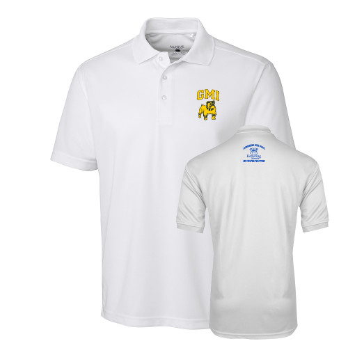  C&B White Clique Ice Pique Polo - GMI
