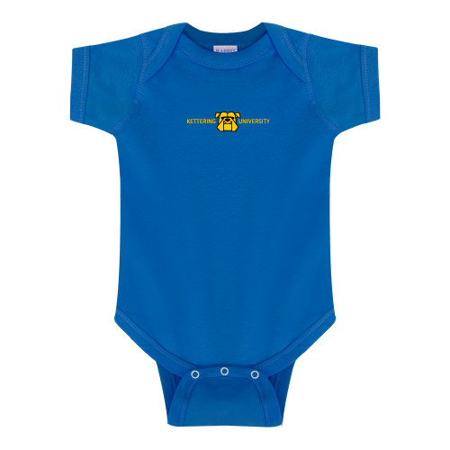  Royal Infant Onesie - Kettering University with Mascot Head