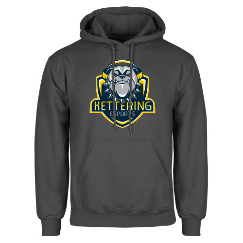  Charcoal Fleece Hoodie - Kettering Esports