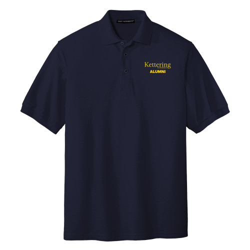  Navy Silk Touch Polo - Kettering University Alumni
