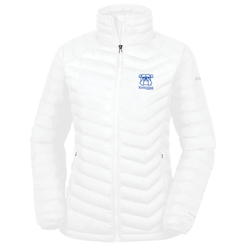  Columbia Womens White Powder Lite Jacket - Primary Mark