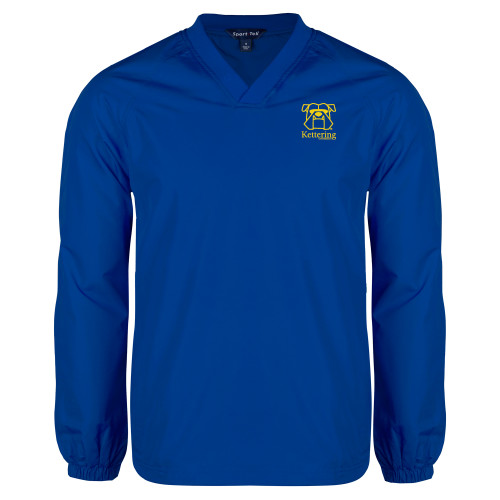  Royal V Neck Raglan Windshirt - Primary Mark