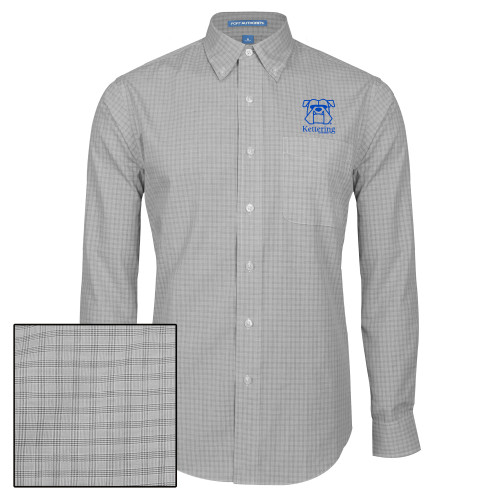  Charcoal Plaid Long Sleeve Button Down - Primary Mark