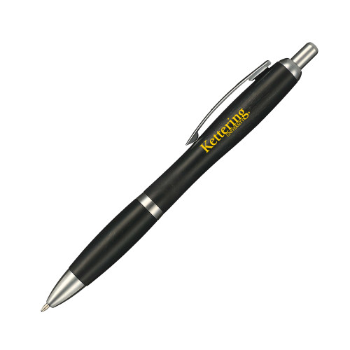  Nash Wheat Straw Ballpoint Black Pen - Kettering University Wordmark