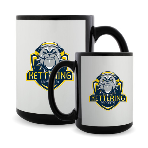  Full Color Black Mug 15oz - Kettering Esports