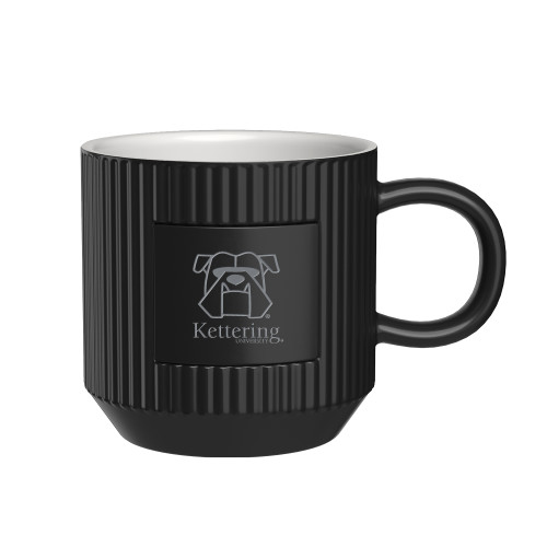  First Light Black Ceramic Mug - Primary Mark Engraved