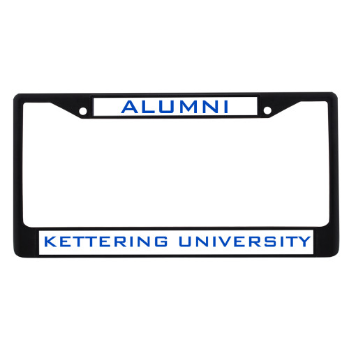  Alumni Metal License Plate Frame in Black - Alumni