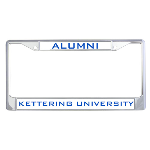  Alumni Metal License Plate Frame in Chrome - Alumni