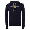 Thumbnail image for  Bella + Canvas Navy Fleece Hood